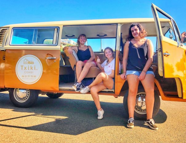 BAB A cool tour- Visite du pays basque en Combi VW