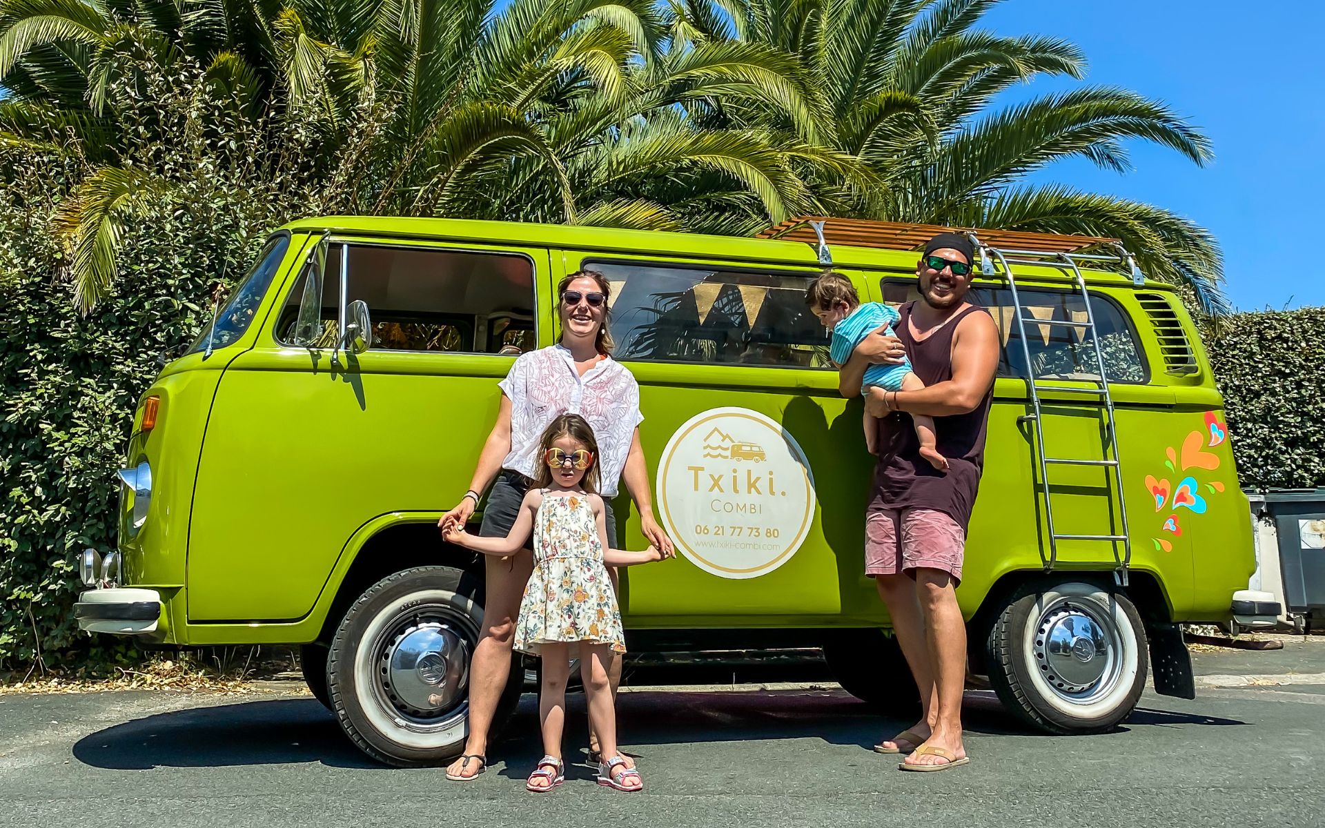 Tour côte basque en Combi VW | Txiki Combi pays Basque