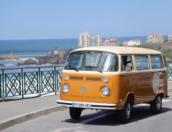 Txiki Combi - visite originale du pays basque en combi volkswagen