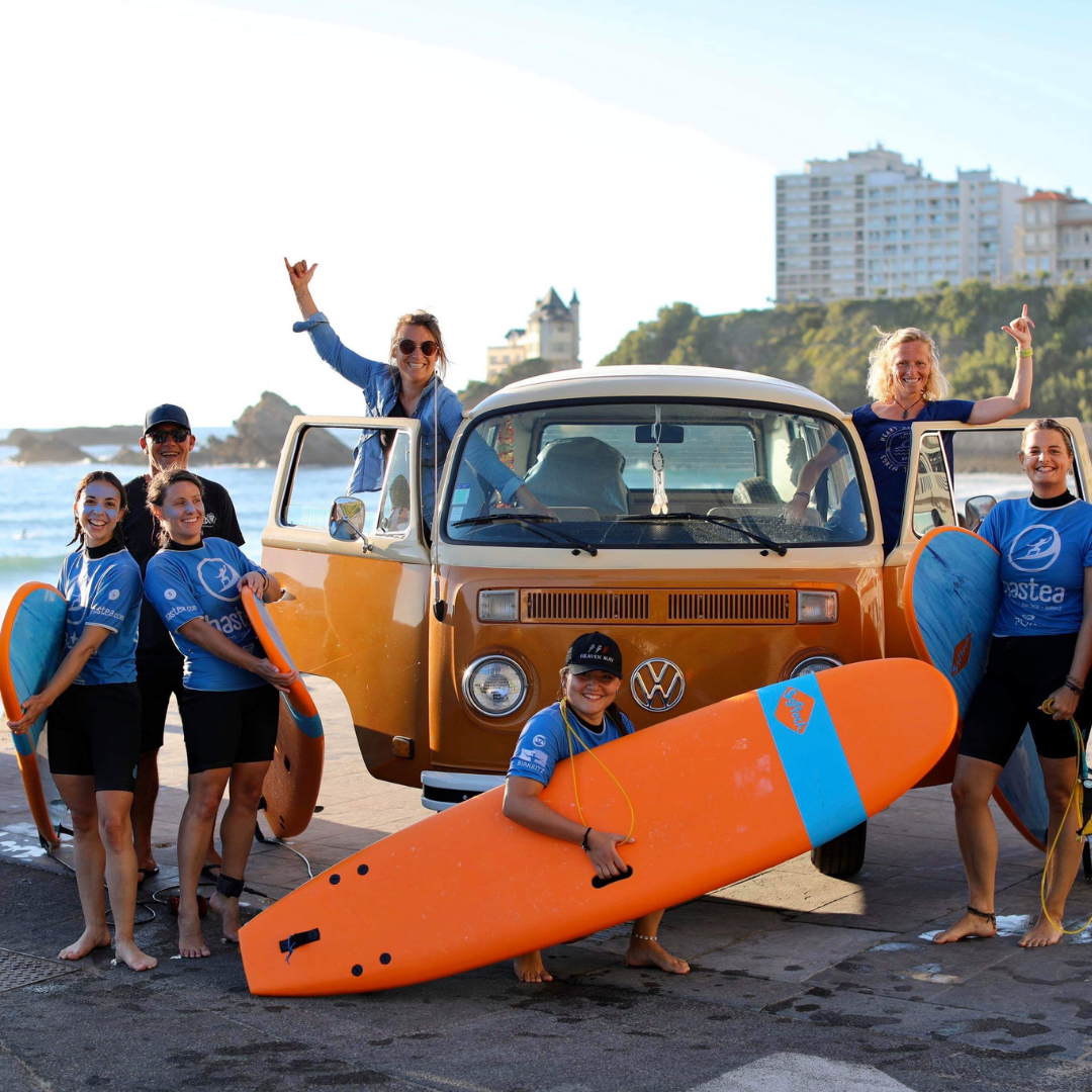 Surf Trip Pays Basque en combi VW 70's | txiki Combi