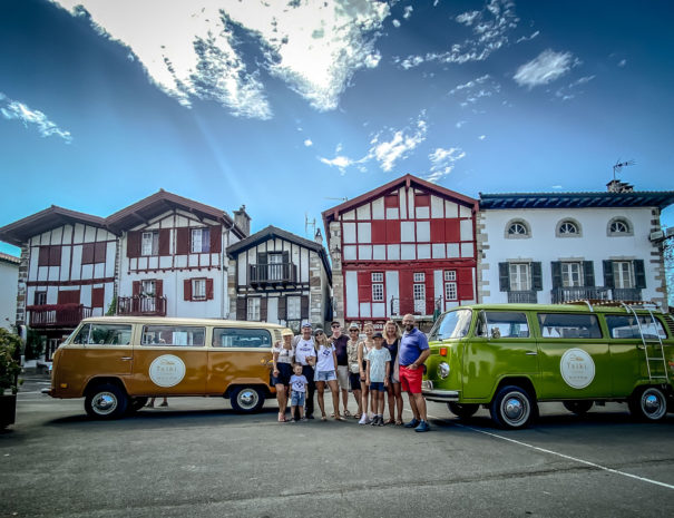 Visite du Pays Basque en Combi VW des 70's | Txiki combi Pays basque