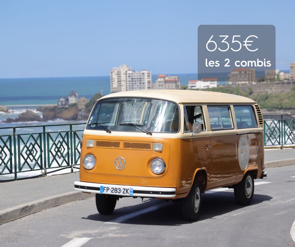 EVJF original Pays Basque - EVJF combi volkswagen Pays Basque