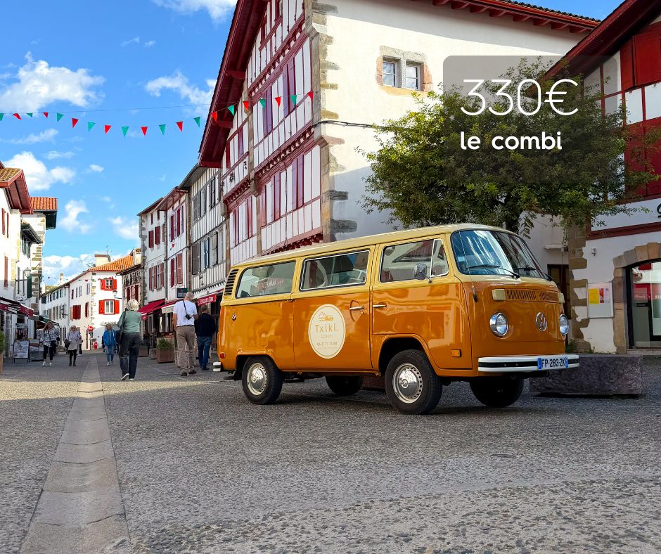 Seminaire original au Pays basque - Visite en combi | Txiki combi pays basque